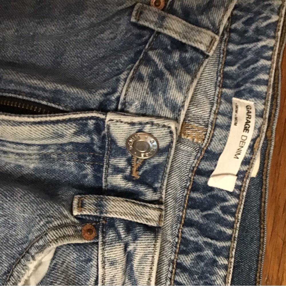GARAGE size 11 denim boyfriend jean.